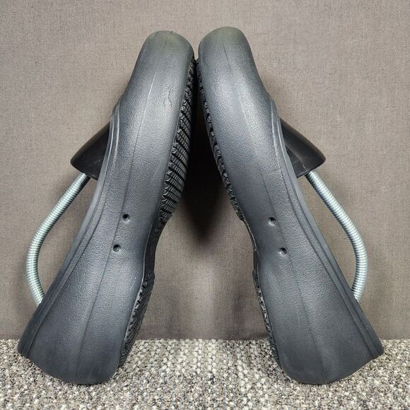 Crocs Ballet Flats Womens Size 9 Black Slip Resistant Comfort Slip On Shoes - Picture 5 of 10